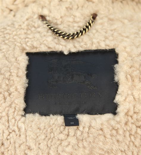 burberry prorsum shearling coat